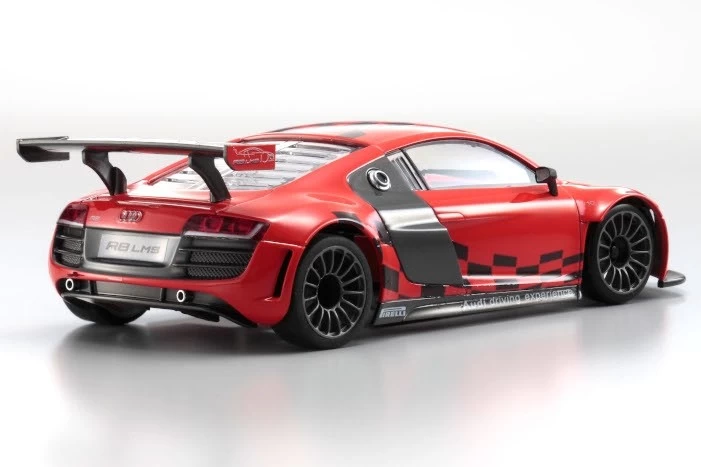 Kyosho Mini-Z RWD Audi R8 LMS 2010 Red / Black MR-03 Readyset 4 Kyosho Mini-Z RWD Audi R8 LMS 2010 Red / Black MR-03 Readyset - Image 4