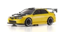 Kyosho MINI-Z AWD MA-020 Subaru Impreza, Aero Kit CFRP Hood, Metallic Yellow