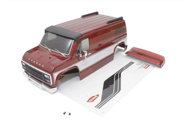 Kyosho MAD VAN VE Decoration Body Set, Red 1 Kyosho MAD VAN VE Decoration Body Set, Red