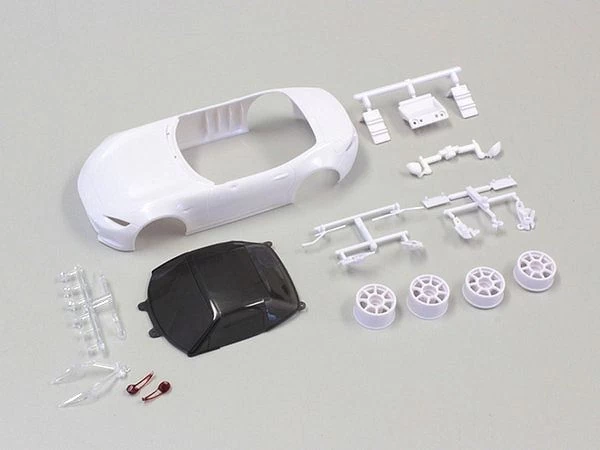 Kyosho MAZDA ROADSTER White Body Set (w/Rim) 1 Kyosho MAZDA ROADSTER White Body Set (w/Rim)