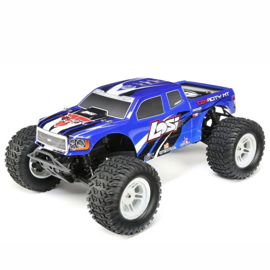 Losi Tenacity RTR 4wd Brushless 1/10 Monster Truck, Blue 1 Losi Tenacity RTR 4wd Brushless 1/10 Monster Truck, Blue