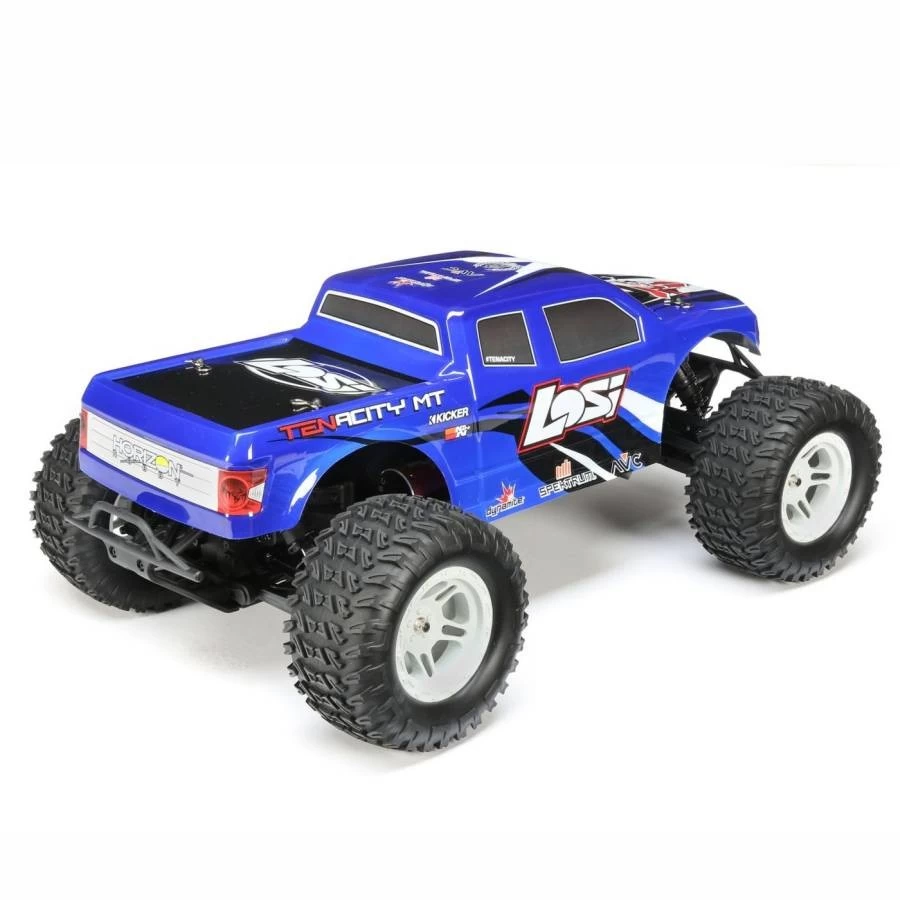 Losi Tenacity RTR 4wd Brushless 1/10 Monster Truck, Blue 3 Losi Tenacity RTR 4wd Brushless 1/10 Monster Truck, Blue - Image 3