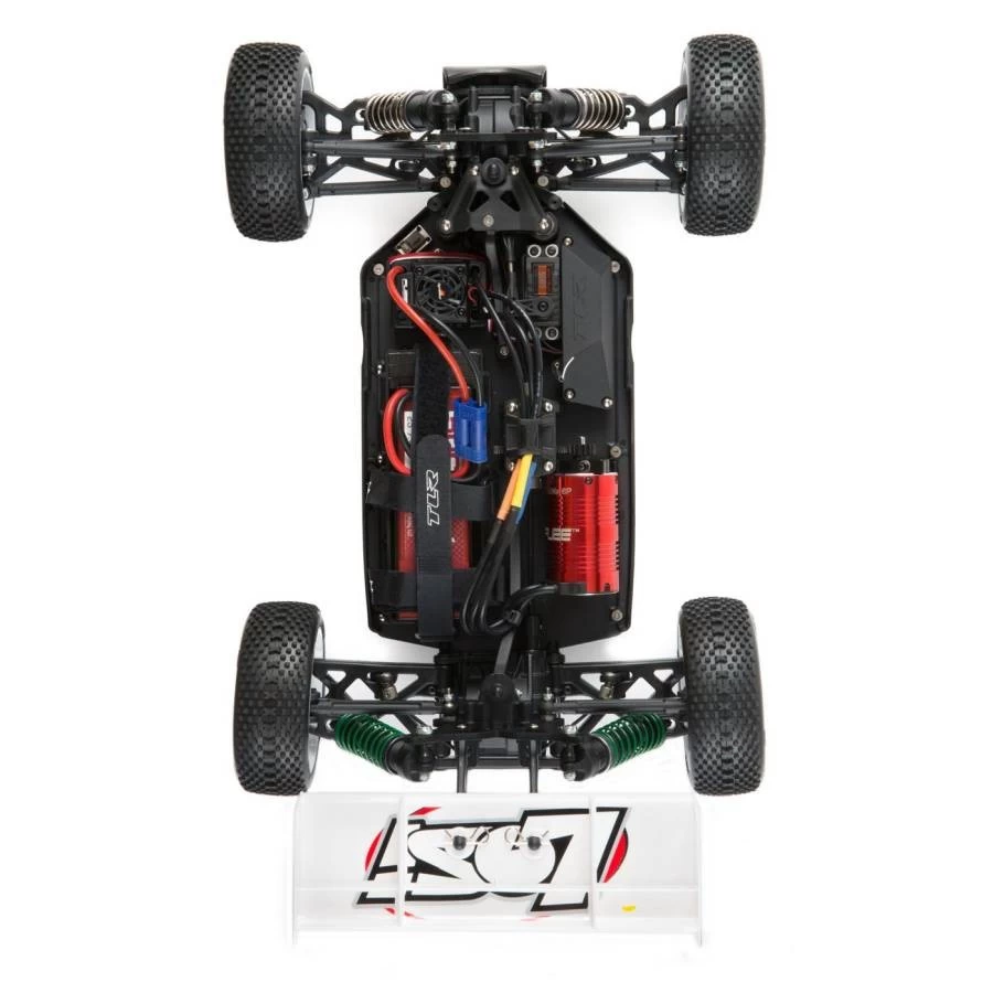 Losi 1/8 8IGHT-E 4WD Buggy Brushless RTR, Blue/Green 5 Losi 1/8 8IGHT-E 4WD Buggy Brushless RTR, Blue/Green - Image 5