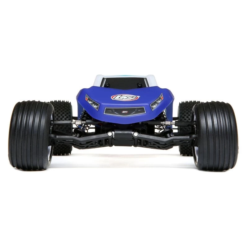 Losi Mini-T 2.0 1/18 RTR Brushless 2WD Stadium Truck, Blue 9 Losi Mini-T 2.0 1/18 RTR Brushless 2WD Stadium Truck, Blue - Image 9