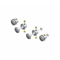 10115 17mm Hex Adapter Kit Slash 4x4/Rally