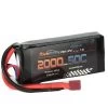 Power Hobby 2000mAh 7.4V 50C 2S Lipo Battery With Hardwired T-Plug
