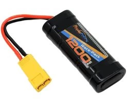 Power Hobby 7.2V 6-Cell 1200mAh NiMH Flat Battery Pack With XT60