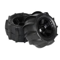 Pro-Line Sling Shot 3.8" Mounted Sand Tires On Desperado Wheels