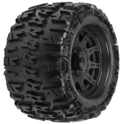 Pro-Line Trencher Front/Rear X 3.8" All Terrain Tires Mounted On Removable Hex Wheels (2)