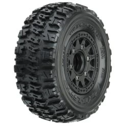 Pro-Line Front/Rear Trencher X SC 2.2"/3.0" All Terrain Tires On 6x30 Removable Hex Wheels (2)