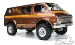 Pro-Line 70's Rock Van Clear Body For 12.3" (313mm) Wheelbase Scale Crawlers