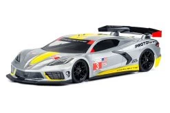 Protoform Chevrolet Corvette C8 Body, Clear (190mm TC)