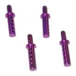 Redcat Racing Aluminum Body Posts, Purple (4)