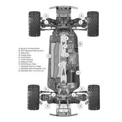 Blackout XTE Brushed RTR 1/10 Scale 4WD Monster Truck -RemoteFun Toys Shop redcat racing rcrblackout xte silver 06