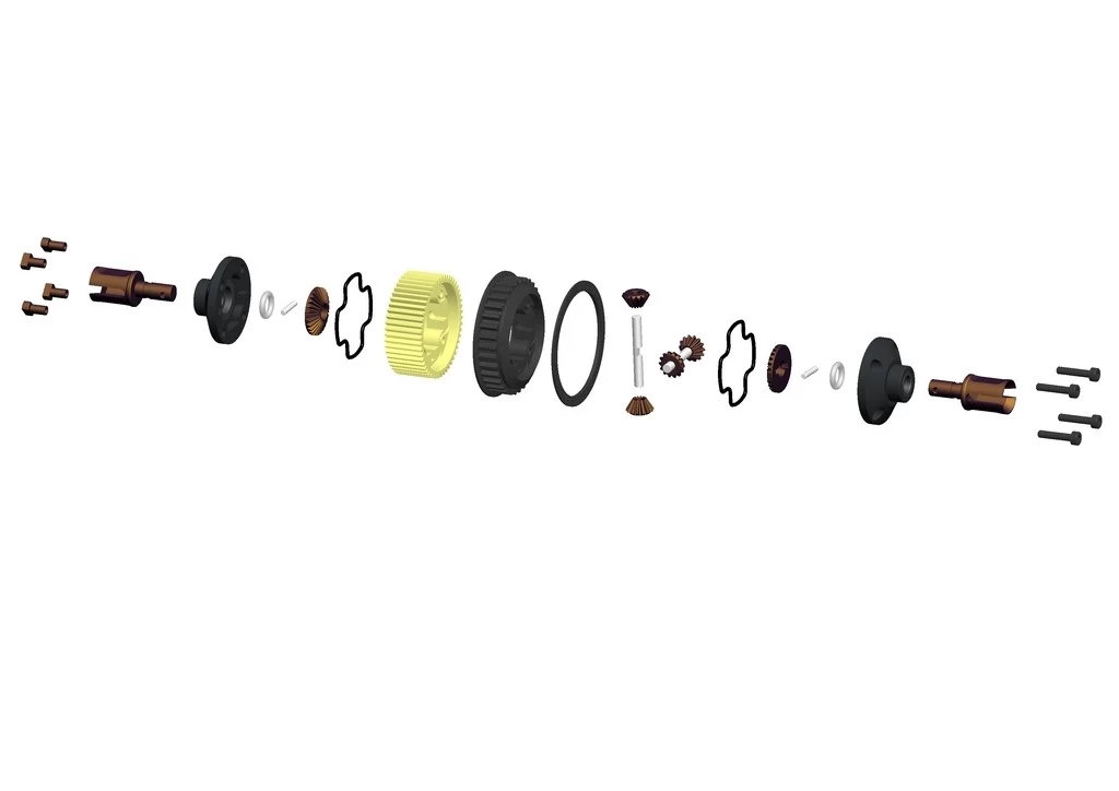 Serpent Spyder SRX4 Gen3 4WD 1/10 Buggy Kit 5 Serpent Spyder SRX4 Gen3 4WD 1/10 Buggy Kit - Image 5