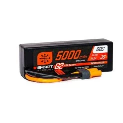 Spektrum 11.1V 5000mAh 3S 50C Smart Lipo G2 Hard Case With IC5 Connector