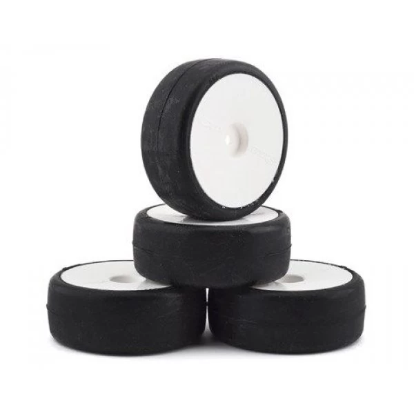 Sweep Racing QTS Pre-Mounted LP Touring Car Carpet Tires, 12mm Hex (32R) (4) 1 Sweep Racing QTS Pre-Mounted LP Touring Car Carpet Tires, 12mm Hex (32R) (4)