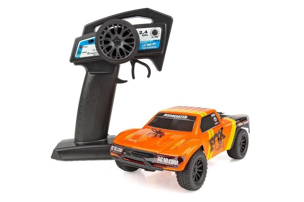 Team Associated SC28 FOX Factory Truck RTR 1/28 2WD SCT, Orange 1 Team Associated SC28 FOX Factory Truck RTR 1/28 2WD SCT, Orange