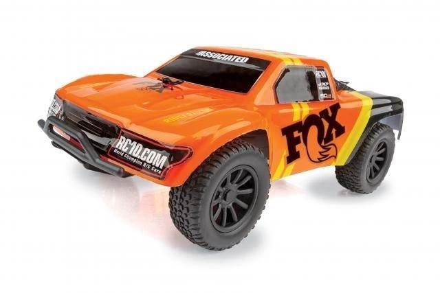 Team Associated SC28 FOX Factory Truck RTR 1/28 2WD SCT, Orange 3 Team Associated SC28 FOX Factory Truck RTR 1/28 2WD SCT, Orange - Image 3