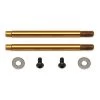 Team Associated 3x27.5mm Shock Shafts (V2), TiN (2)