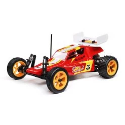 Team Losi 1/16 Mini JRX2 2WD Brushed RTR Buggy, Red