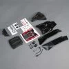 Losi Painted Body Set, Red (Lasernut U4)