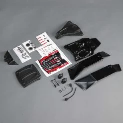 Losi Painted Body Set, Red (Lasernut U4)