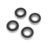 Losi Rubber Sealed Ball Bearings, 10 X 22 X 6mm (4)