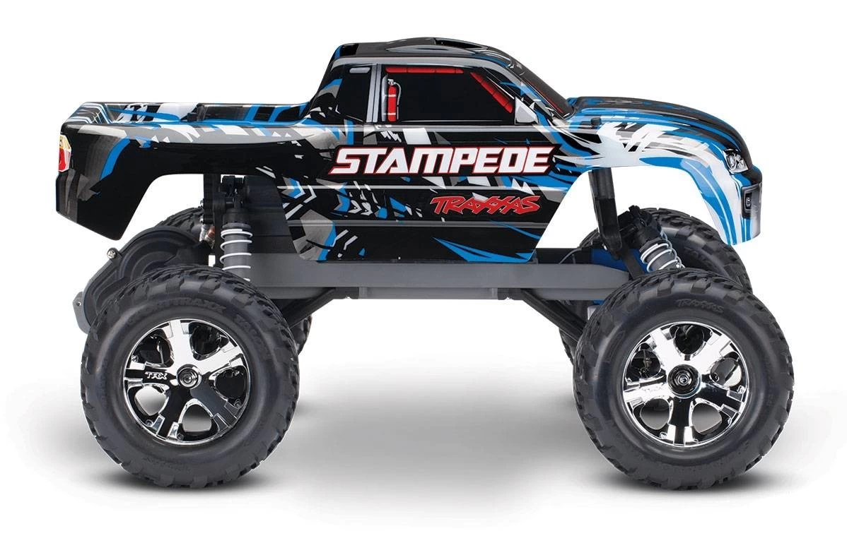 Traxxas Stampede XL-5 2WD 1/10 Brushed RTR Monster Truck, Blue 2 Traxxas Stampede XL-5 2WD 1/10 Brushed RTR Monster Truck, Blue - Image 2