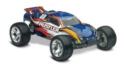 Rustler 1/10 Scale Stadium Truck With TQ 2.4 GHz Radio System, Blue