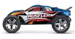 Rustler 1/10 Scale Stadium Truck With TQ 2.4 GHz Radio System, Blue 12 Rustler 1/10 Scale Stadium Truck With TQ 2.4 GHz Radio System, Blue -RemoteFun Toys Shop traxxas tra37054 1 blue 03