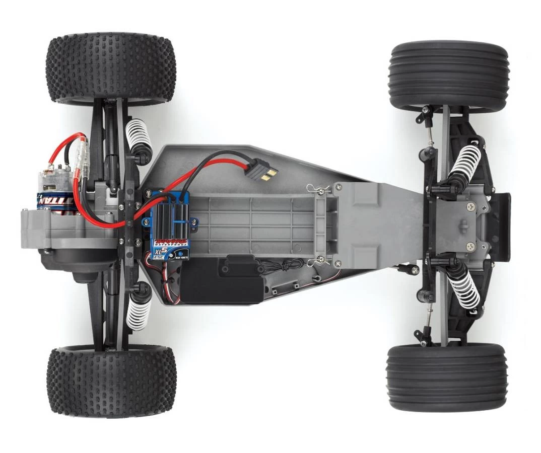 Rustler 1/10 Scale Stadium Truck With TQ 2.4 GHz Radio System, Blue 8 Rustler 1/10 Scale Stadium Truck With TQ 2.4 GHz Radio System, Blue - Image 8