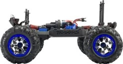 Summit 1/10 4WD Electric Extreme Terrain Monster Truck, Red -RemoteFun Toys Shop traxxas tra56076 4 red 09