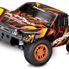 Traxxas Slash 4X4 RTR 1/10 Brushed Electric Short Course Truck (orange)