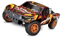 Traxxas Slash 4X4 RTR 1/10 Brushed Electric Short Course Truck (orange)