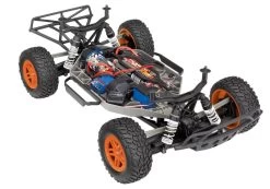 Traxxas Slash 4X4 RTR 1/10 Brushed Electric Short Course Truck (orange) -RemoteFun Toys Shop traxxas tra68054 1 orng 09