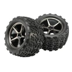 Traxxas VXL Talon Tires Gemini Wheels Assembled (2)