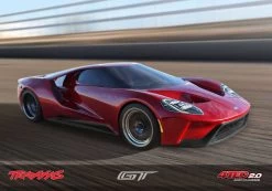 Traxxas 4-Tec 2.0 RTR 1/10 4WD Touring Car With Ford GT Body, Red -RemoteFun Toys Shop traxxas tra83056 4 red 09