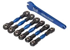Turnbuckles, Aluminum, Camber Links, 32mm (front), Blue (2)