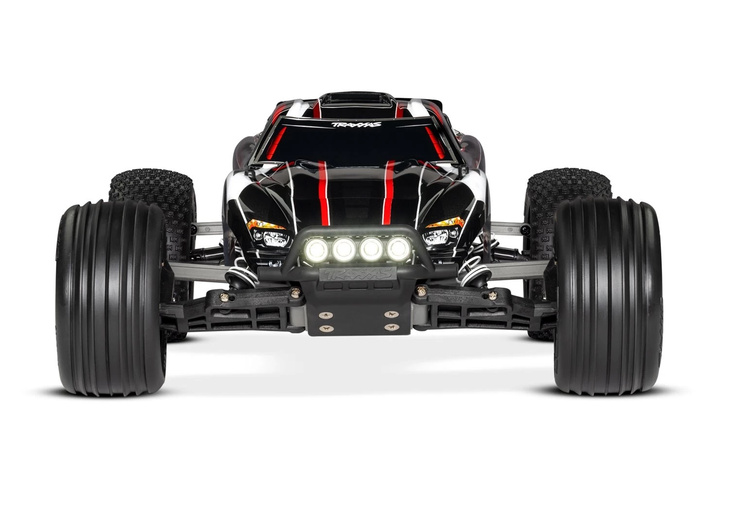 Traxxas Rustler 1/10 2WD Waterproof Stadium Truck With LEDs, Black 2 Traxxas Rustler 1/10 2WD Waterproof Stadium Truck With LEDs, Black - Image 2