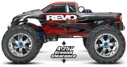 Revo 3.3 4WD 1/10 Nitro RTR Two-speed Monster Truck, Silver -RemoteFun Toys Shop traxxas tra tra53097 3 slvr 09