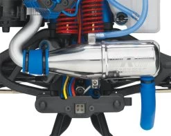 Traxxas Slayer Pro 4X4 1/10 Nitro-Powered 4WD SCT, Blue -RemoteFun Toys Shop traxxas tra tra59076 3 blue 09