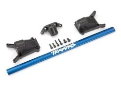 Traxxas Chassis Brace Kit, Blue (Low-CG Rustler/Slash 4X4)