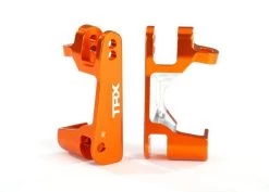 Traxxas Left & Right Aluminum Caster Blocks (c-Hubs), Orange (2)