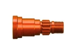 Traxxas Aluminum Stub Axle, Orange-Anodized