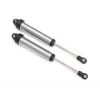 Traxxas Aluminum Rear Shocks, GTR, 160mm, Silver (Fully Assembled) (2)