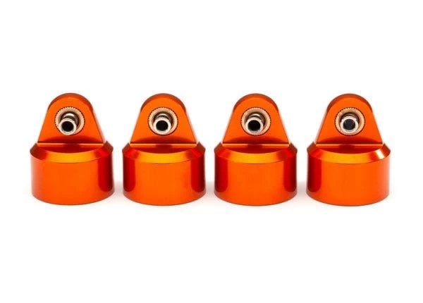 Traxxas Shock Caps, Aluminum (orange-anodized) (GT-Maxx) (4) 1 Traxxas Shock Caps, Aluminum (orange-anodized) (GT-Maxx) (4)