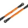 Traxxas Aluminum Toe Links, Front, Orange (WideMaxx)