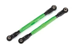 Traxxas Toe Links, Front (TUBES Green, Aluminum)