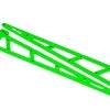 Traxxas Aluminum Wheelie Bar Side Plates, Green (2)
